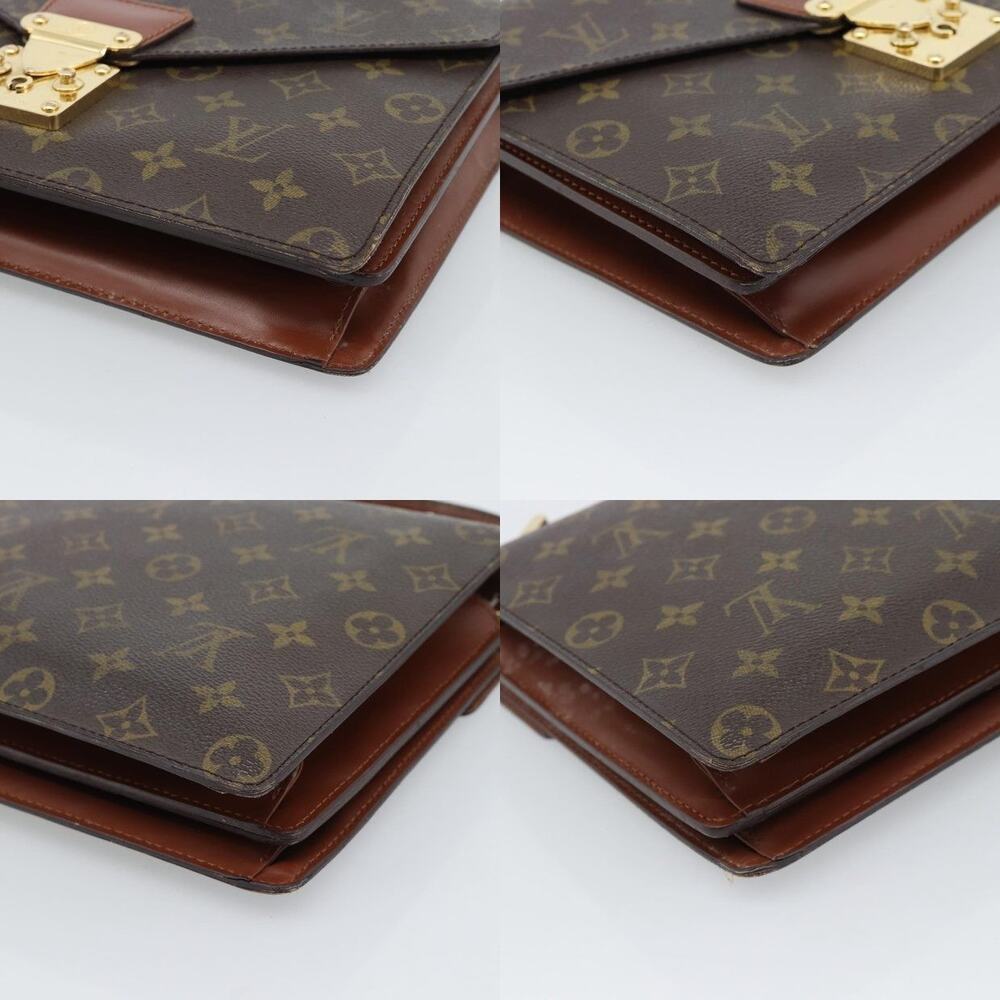 Louis Vuitton Monogram Concorde Handbag Brown - Picture 9 of 16